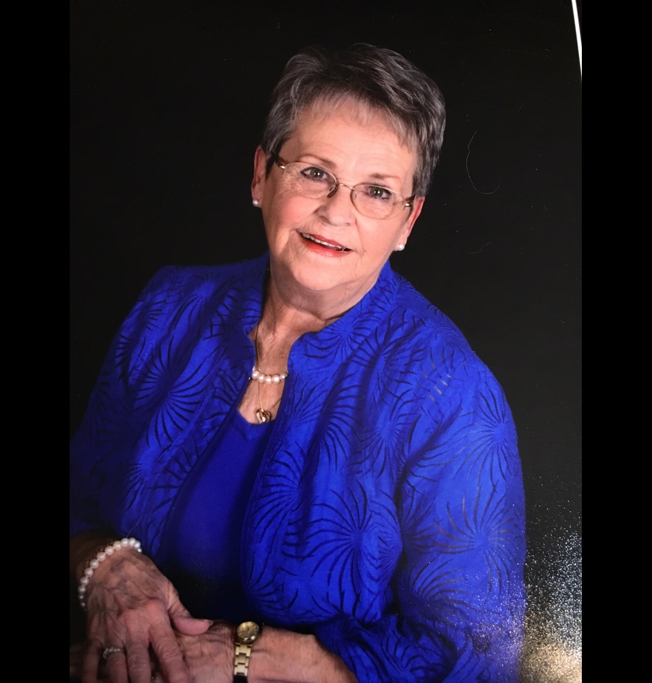 Martha blue shirt