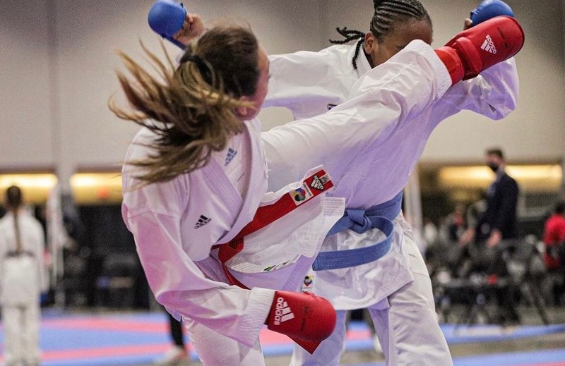 Patient Alexandra at Karate