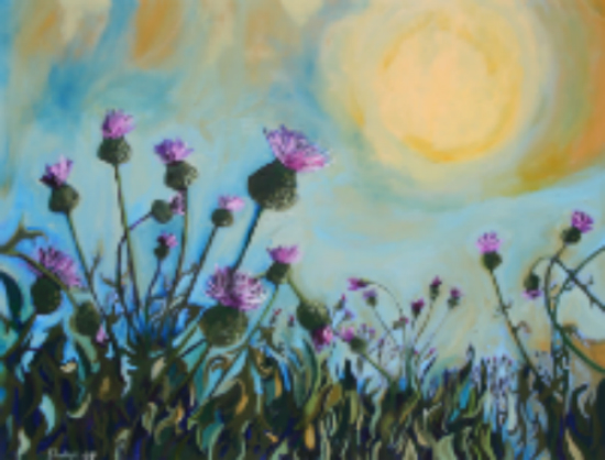 Jared Dunten painting