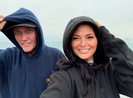 TIRR Memorial Hermann patient, April Favino, smiles with her boyfriend post-recovery.