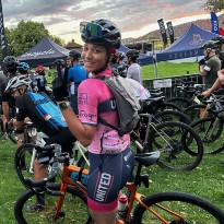 patient mya on bike