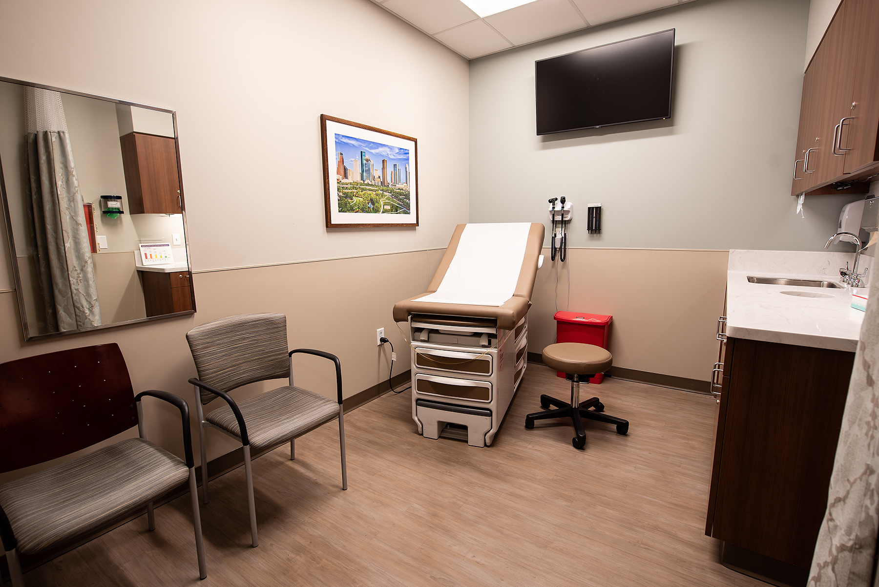 Radiation Therapy Exam Room
