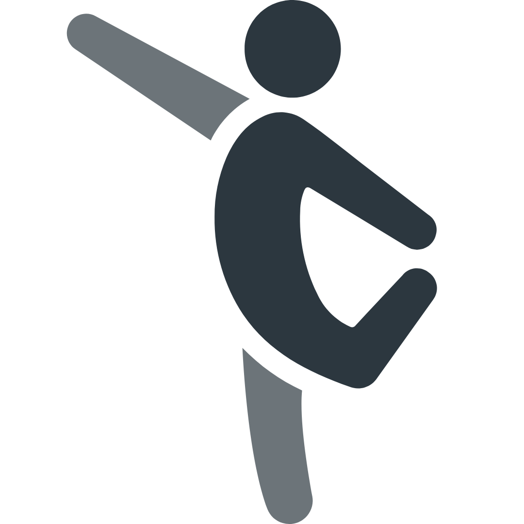Person stretching