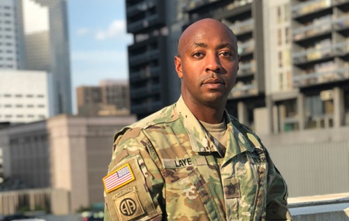 United States Army Sergeant First Class Nick Laye