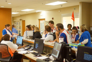 Emergency Preparedness Drill in Progress
